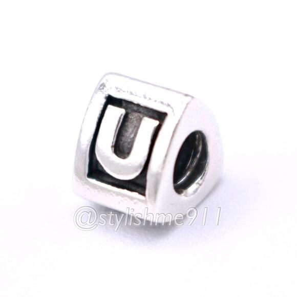 Authentic PANDORA Alphabet Letter - U - 790323U - Picture 7 of 12